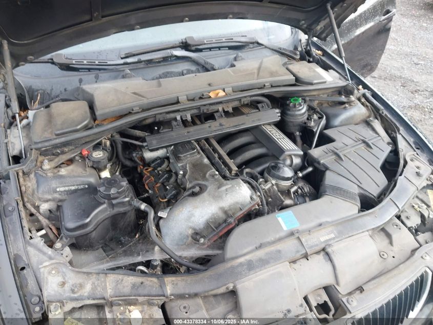 2006 BMW 325I VIN: WBAVB17586NK32801 Lot: 43378334