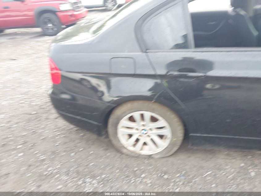 2006 BMW 325I VIN: WBAVB17586NK32801 Lot: 43378334