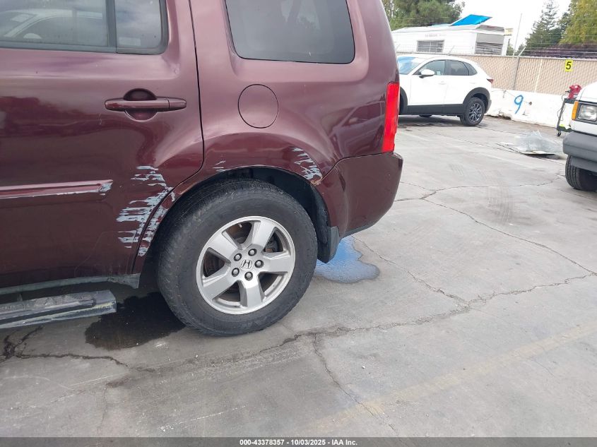 2009 Honda Pilot Ex-L VIN: 5FNYF38629B005890 Lot: 43378357