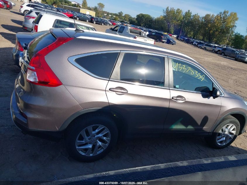 2015 Honda Cr-V Ex-L VIN: 5J6RM4H72FL002774 Lot: 43378359