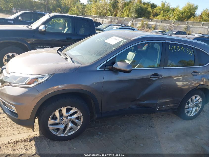 2015 Honda Cr-V Ex-L VIN: 5J6RM4H72FL002774 Lot: 43378359