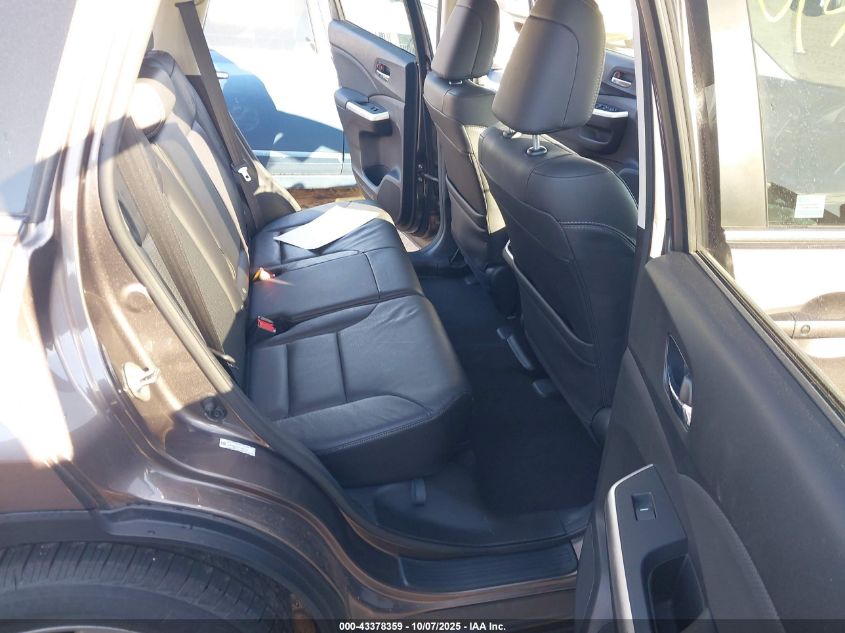 2015 Honda Cr-V Ex-L VIN: 5J6RM4H72FL002774 Lot: 43378359