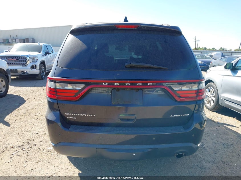 2014 DODGE DURANGO LIMITED 1C4RDJDG9EC524858