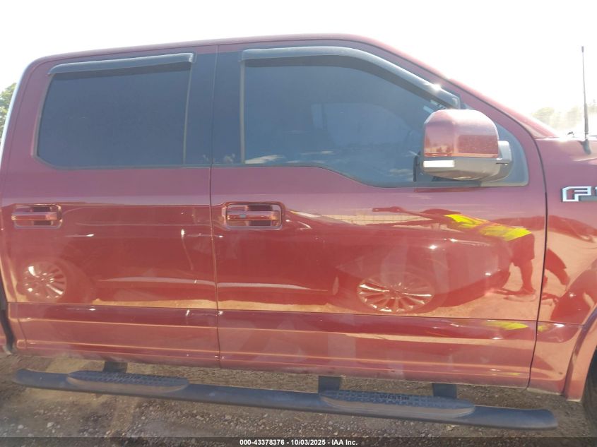 2017 Ford F-150 Lariat VIN: 1FTEW1EF6HFB12740 Lot: 43378376