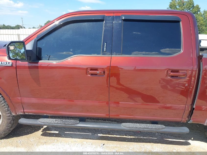 2017 Ford F-150 Lariat VIN: 1FTEW1EF6HFB12740 Lot: 43378376