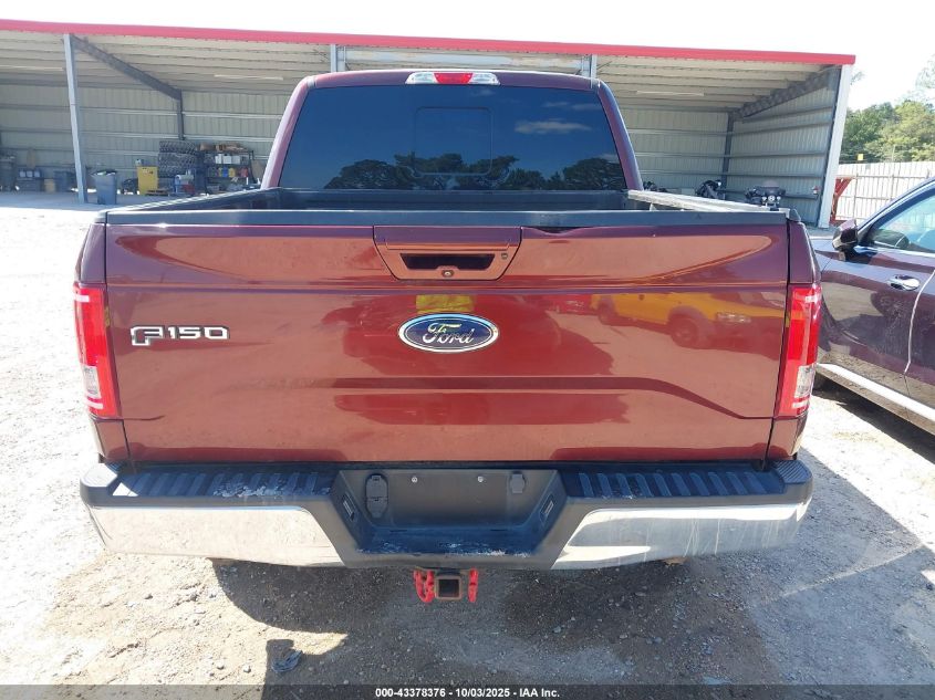 2017 Ford F-150 Lariat VIN: 1FTEW1EF6HFB12740 Lot: 43378376