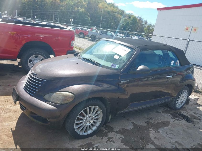 2005 Chrysler Pt Cruiser Gt VIN: 3C3AY75S95T700758 Lot: 43378382