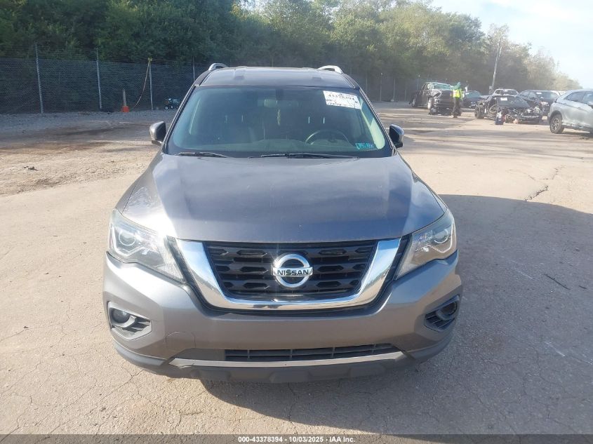 2017 Nissan Pathfinder Sl VIN: 5N1DR2MM9HC687646 Lot: 43378394