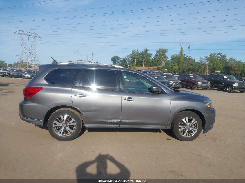 2017 Nissan Pathfinder Sl VIN: 5N1DR2MM9HC687646 Lot: 43378394