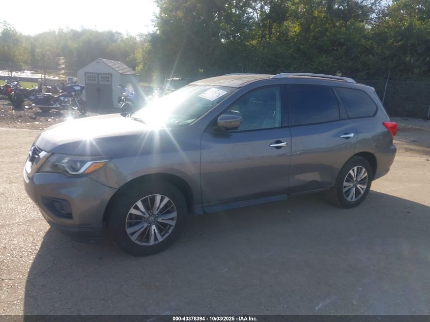 2017 Nissan Pathfinder Sl VIN: 5N1DR2MM9HC687646 Lot: 43378394