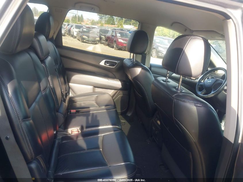 2017 Nissan Pathfinder Sl VIN: 5N1DR2MM9HC687646 Lot: 43378394