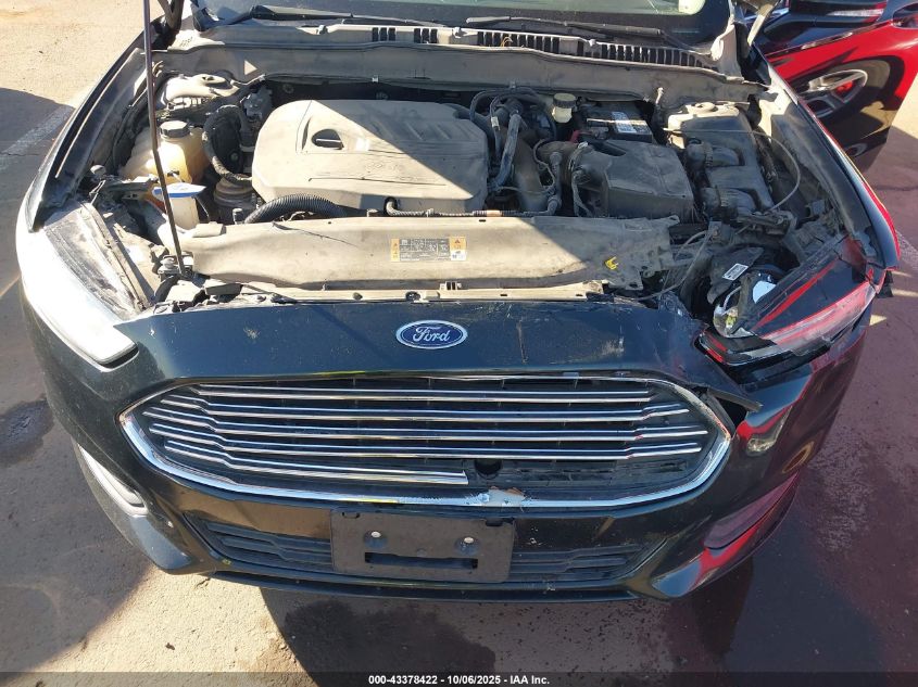 2014 Ford Fusion Se VIN: 3FA6P0HD6ER306291 Lot: 43378422