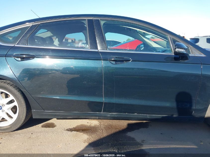 2014 Ford Fusion Se VIN: 3FA6P0HD6ER306291 Lot: 43378422