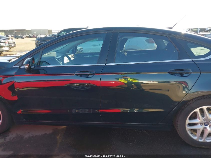 2014 Ford Fusion Se VIN: 3FA6P0HD6ER306291 Lot: 43378422