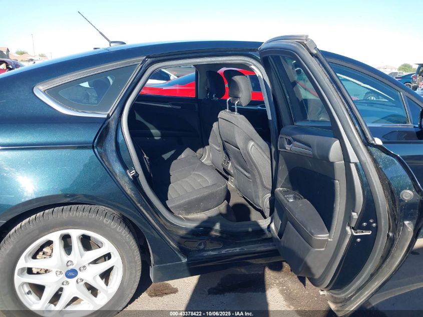 2014 Ford Fusion Se VIN: 3FA6P0HD6ER306291 Lot: 43378422