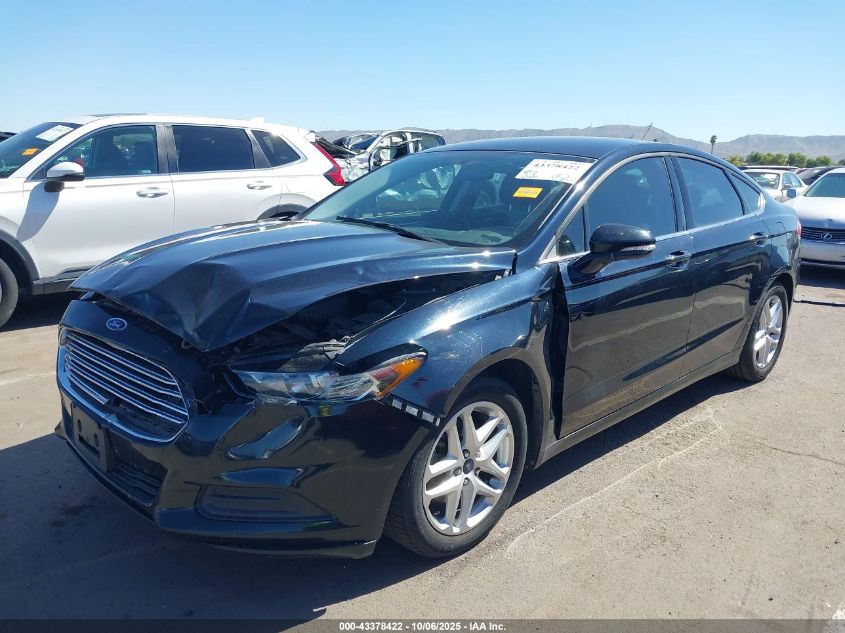 2014 Ford Fusion Se VIN: 3FA6P0HD6ER306291 Lot: 43378422