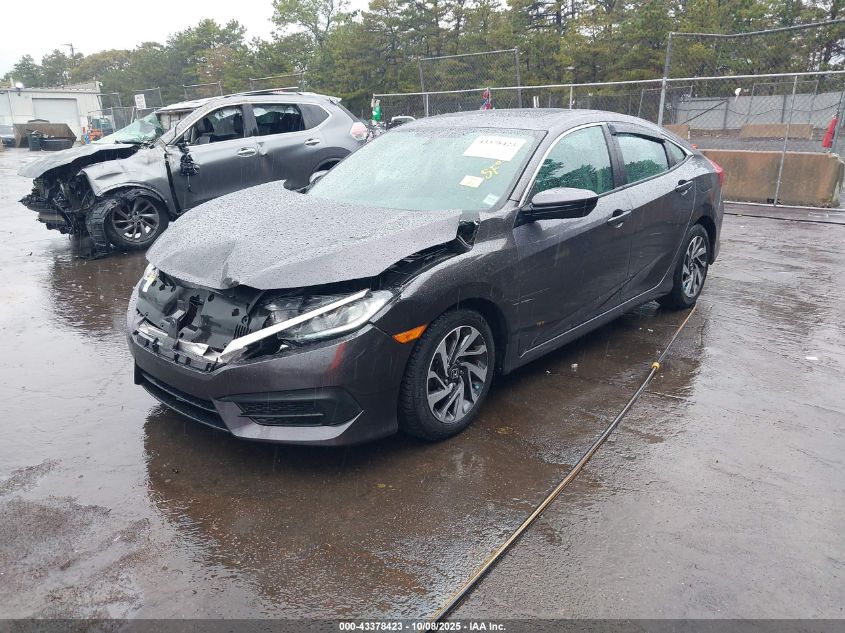 2016 Honda Civic Ex VIN: 2HGFC2F70GH519106 Lot: 43378423