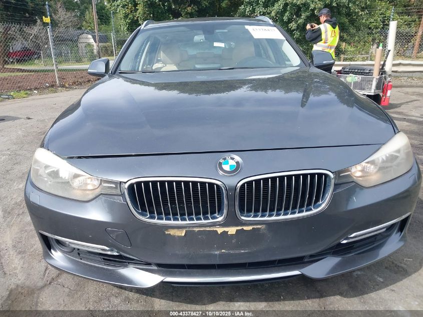 2014 BMW 328I xDrive VIN: WBA3G7C58EF186400 Lot: 43378427