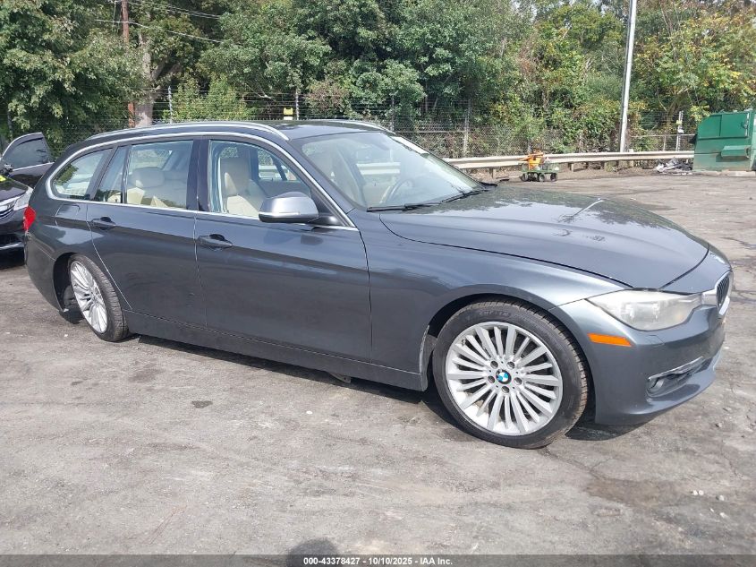 2014 BMW 328I xDrive VIN: WBA3G7C58EF186400 Lot: 43378427