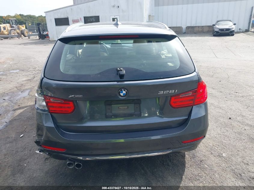 2014 BMW 328I xDrive VIN: WBA3G7C58EF186400 Lot: 43378427