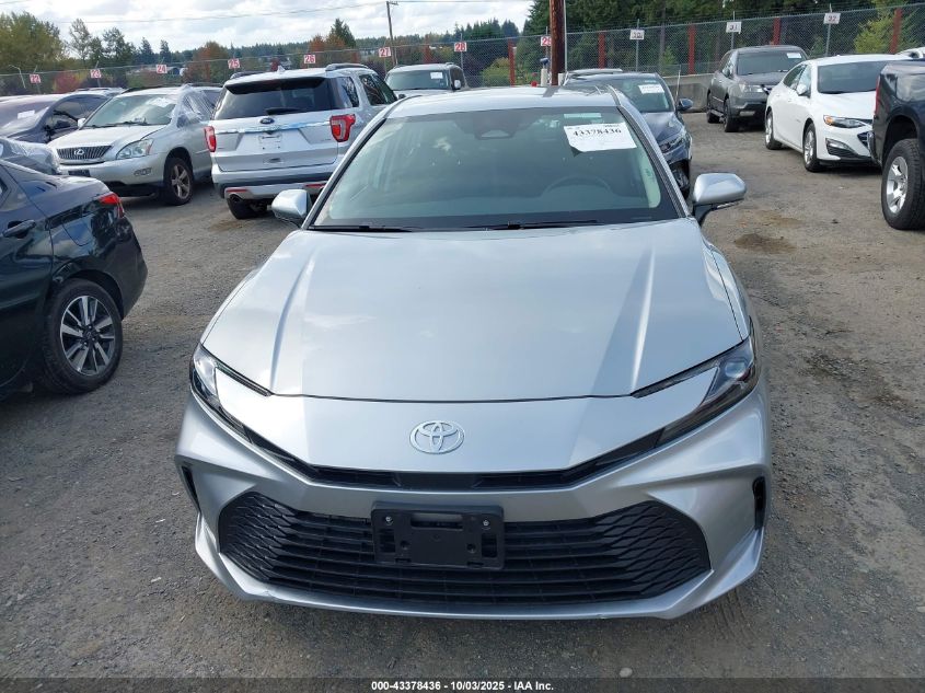 2025 Toyota Camry Le VIN: 4T1DAACK0SU131275 Lot: 43378436