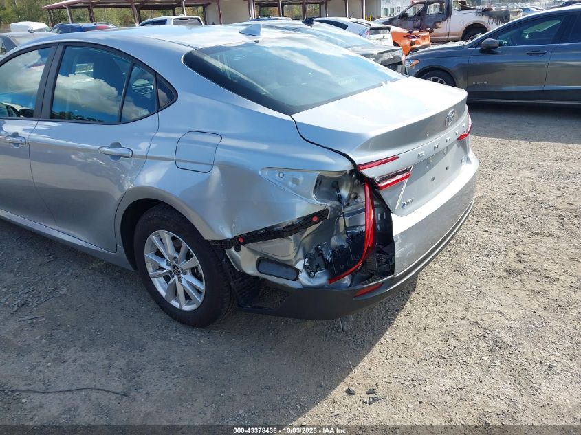 2025 Toyota Camry Le VIN: 4T1DAACK0SU131275 Lot: 43378436