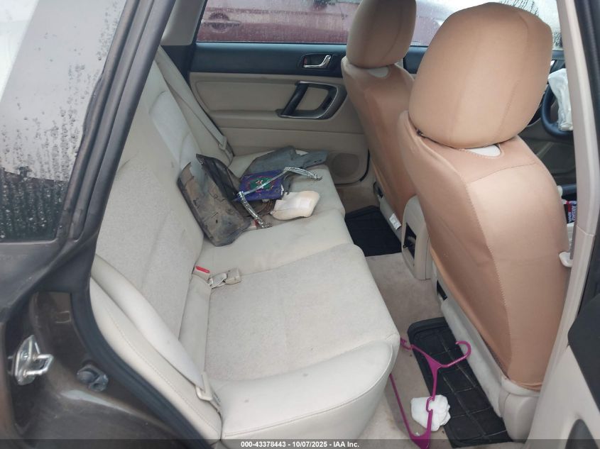 2008 Subaru Outback 2.5I/2.5I L.l. Bean Edition VIN: 4S4BP61C587364753 Lot: 43378443