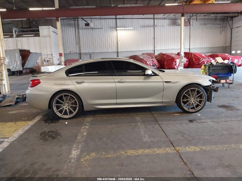 2015 BMW 640I Gran Coupe VIN: WBA6A0C51FGB53694 Lot: 43378446