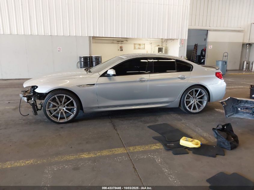 2015 BMW 640I Gran Coupe VIN: WBA6A0C51FGB53694 Lot: 43378446