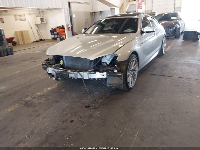 2015 BMW 640I Gran Coupe VIN: WBA6A0C51FGB53694 Lot: 43378446