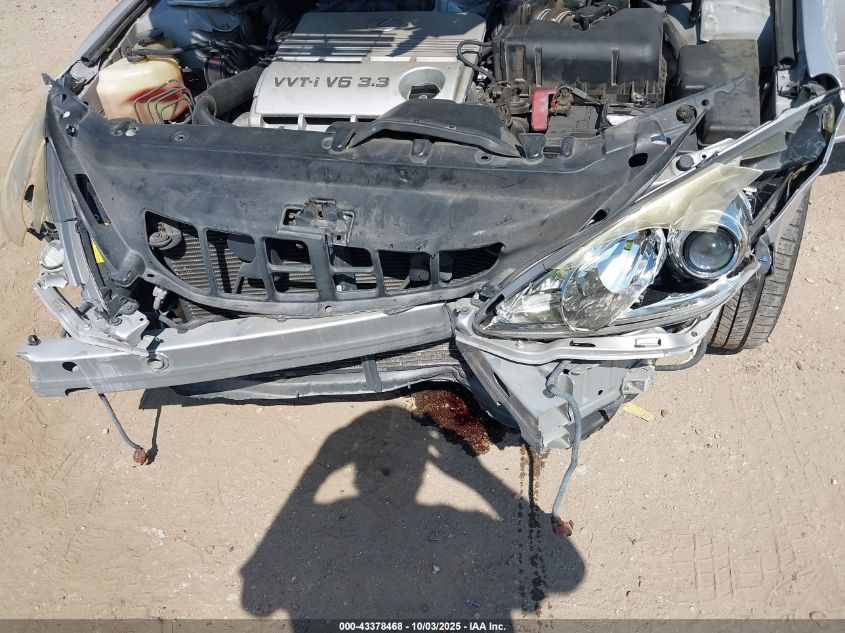 2005 Lexus Es 330 VIN: JTHBA30G955088639 Lot: 43378468