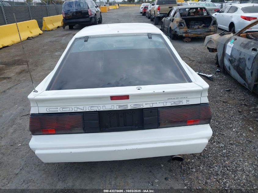 1987 Chrysler Conquest VIN: JJ3CC54N9HZ038694 Lot: 43378486