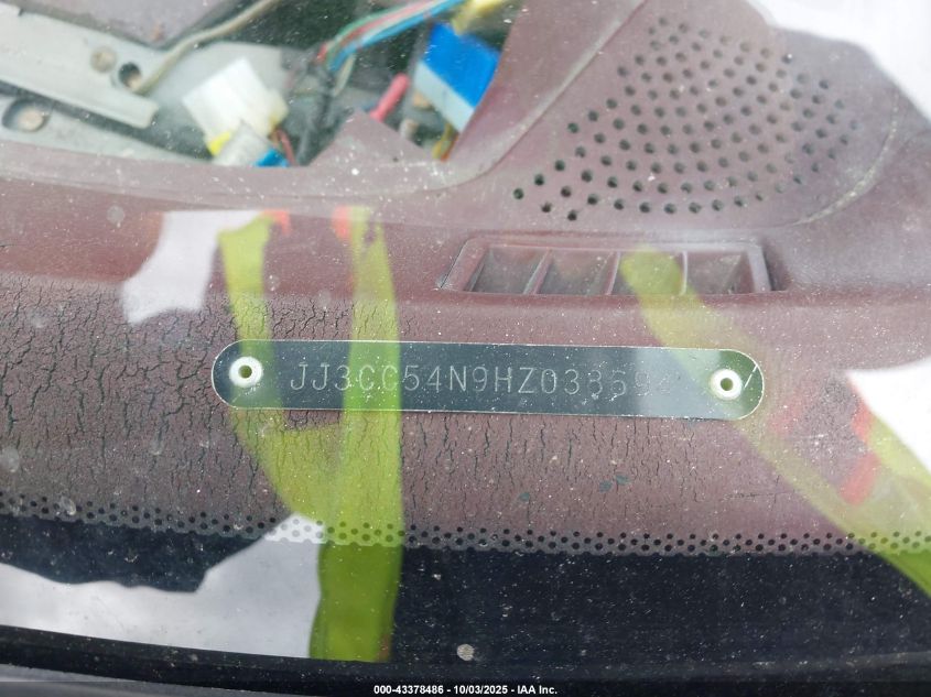 1987 Chrysler Conquest VIN: JJ3CC54N9HZ038694 Lot: 43378486