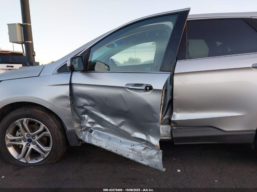 2016 Ford Edge Titanium VIN: 2FMPK3K95GBB22119 Lot: 43378488