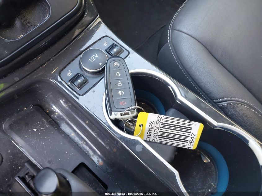 2015 Ford Escape Titanium VIN: 1FMCU0JX1FUC36537 Lot: 43378493