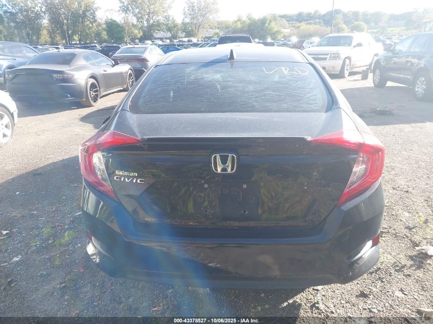 2017 Honda Civic Ex-T VIN: 19XFC1F33HE007181 Lot: 43378527