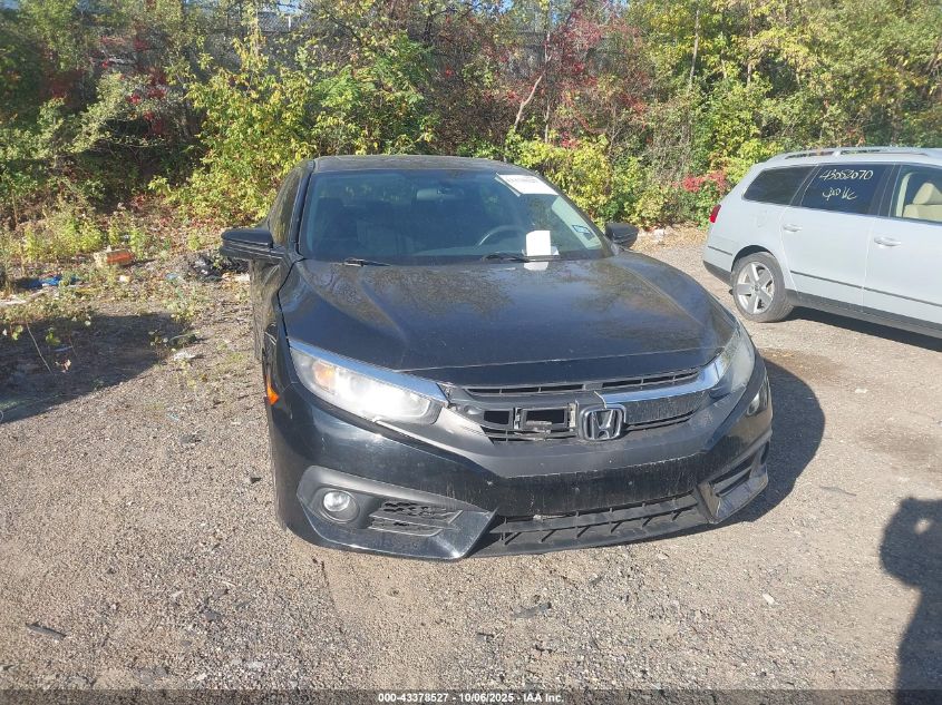 2017 Honda Civic Ex-T VIN: 19XFC1F33HE007181 Lot: 43378527