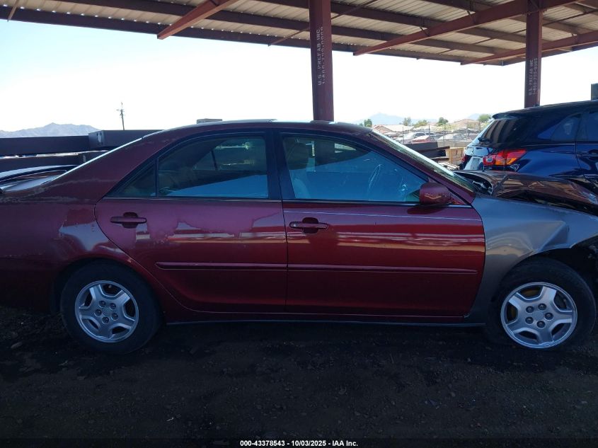 2003 Toyota Camry Le V6 VIN: 4T1BF32K83U056946 Lot: 43378543