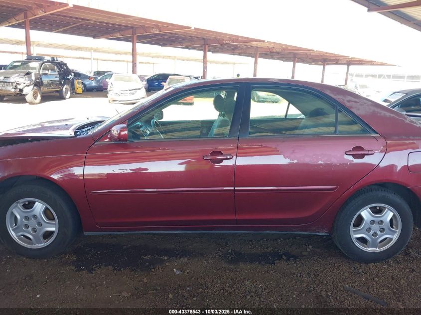 2003 Toyota Camry Le V6 VIN: 4T1BF32K83U056946 Lot: 43378543