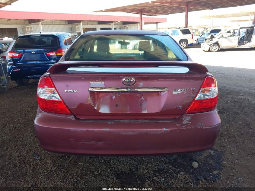 2003 Toyota Camry Le V6 VIN: 4T1BF32K83U056946 Lot: 43378543