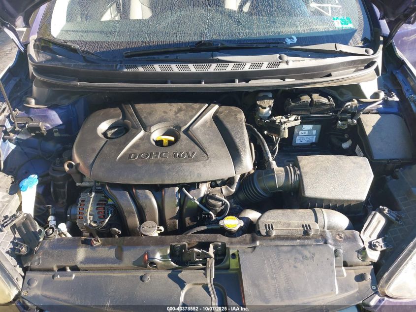 2012 Hyundai Elantra Gls VIN: 5NPDH4AE9CH069062 Lot: 43378552