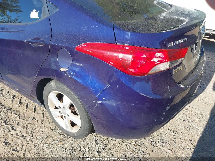 2012 Hyundai Elantra Gls VIN: 5NPDH4AE9CH069062 Lot: 43378552