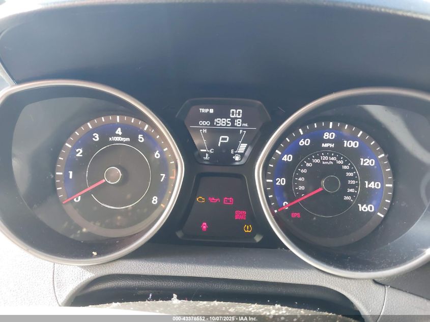 2012 Hyundai Elantra Gls VIN: 5NPDH4AE9CH069062 Lot: 43378552