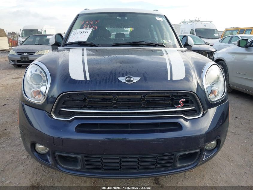 2015 Mini Countryman Cooper S VIN: WMWZC3C58FWT03568 Lot: 43378593