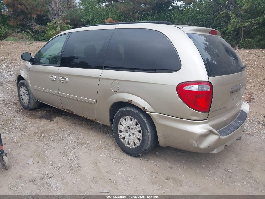 2007 Chrysler Town & Country Lx VIN: 2A4GP44R97R266878 Lot: 43378592