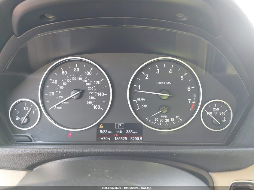 2013 BMW 328I WBA3A5C55DF358600