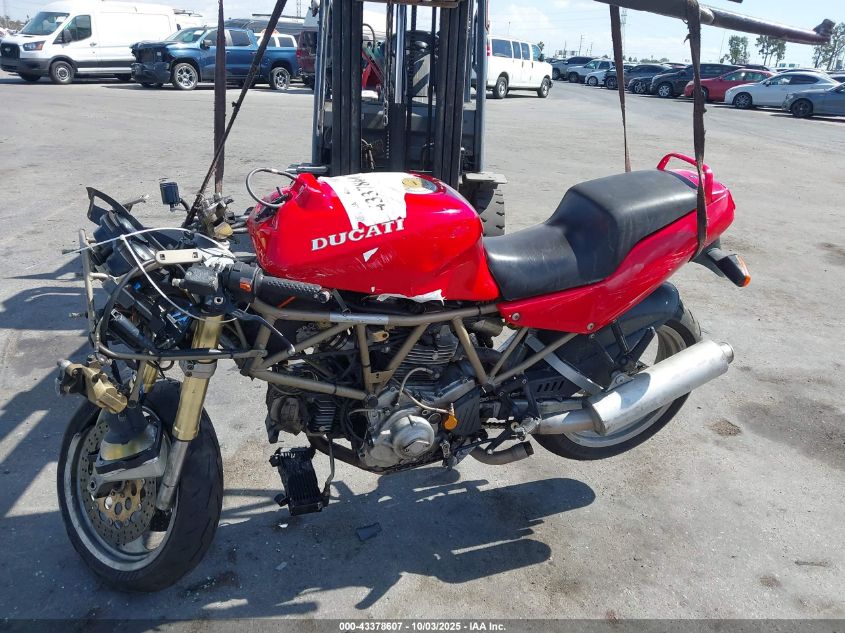 1996 Ducati 900 Ss/Sp/Cr VIN: ZDM1LC4M3TB021528 Lot: 43378607