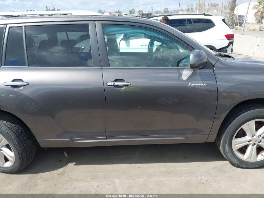 2009 Toyota Highlander Limited VIN: JTEDS42A892072165 Lot: 43378619