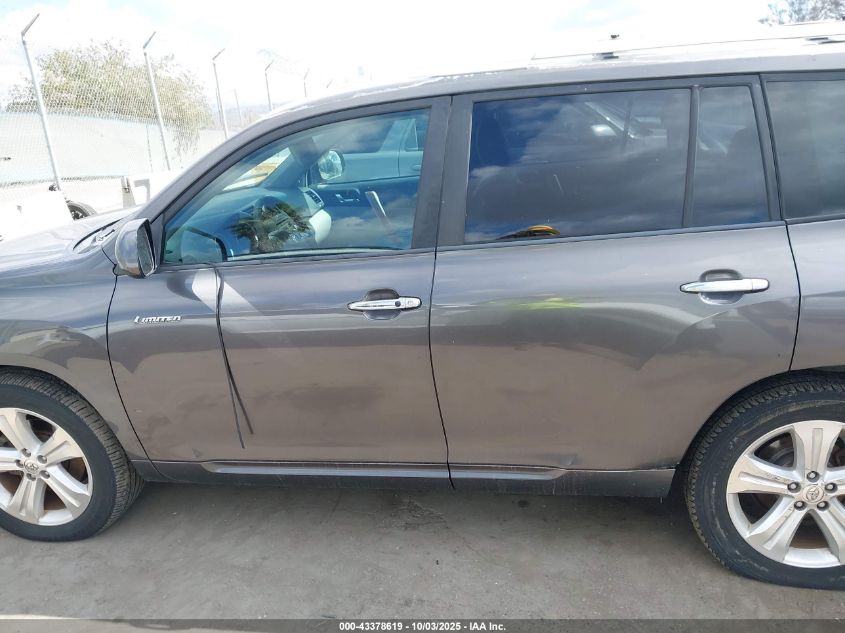 2009 Toyota Highlander Limited VIN: JTEDS42A892072165 Lot: 43378619