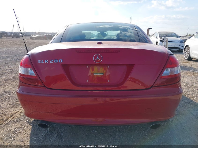 2006 Mercedes-Benz Slk 280 VIN: WDBWK54FX6F123633 Lot: 43378630